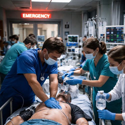 Emergency Care at Aranghata City Hospital