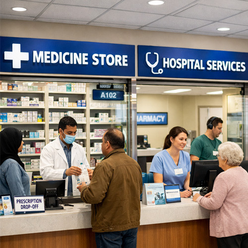 Medicine Store & Availability at Aranghata City Hospital